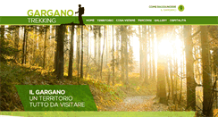 Desktop Screenshot of garganotrekking.com